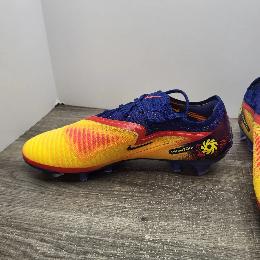 Nike Phantom 6 Low Elite FG Erring Harland Soccer Cleats HQ2332-800 Mens Sz 7.5 - Picture 3 of 7